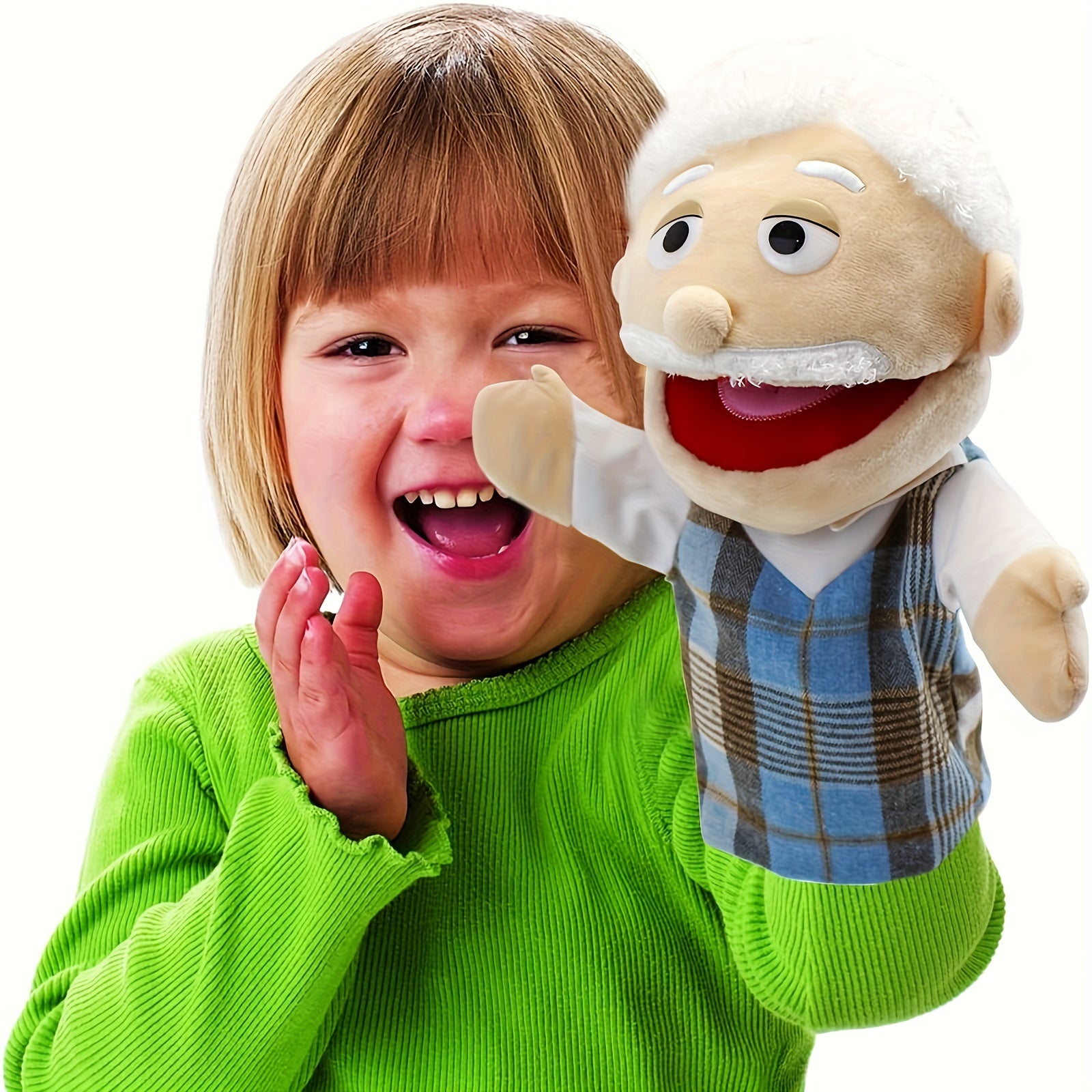 Family Hand Puppets Christmas Halloween Thanksgiving Gift Puppets For Kids