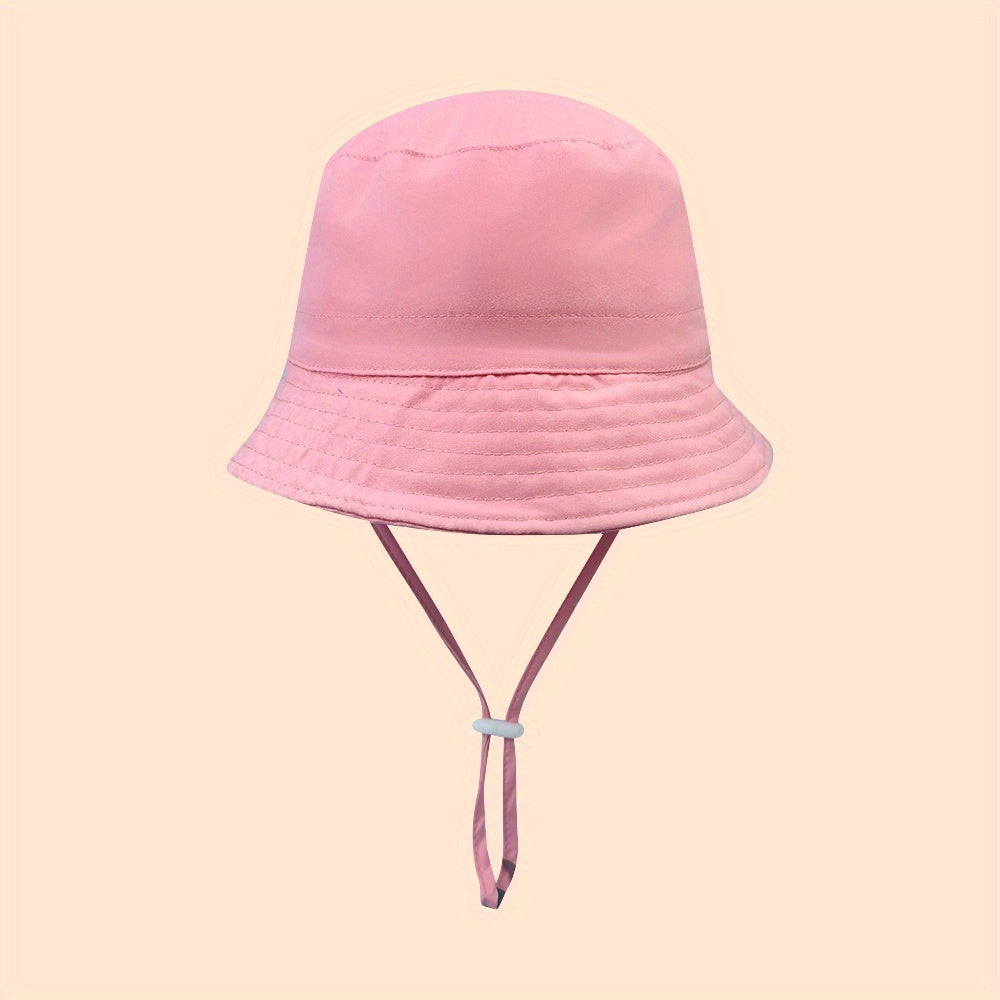 Breathable Wide Brim Sun Protection Bucket Hat for Outdoor Activities