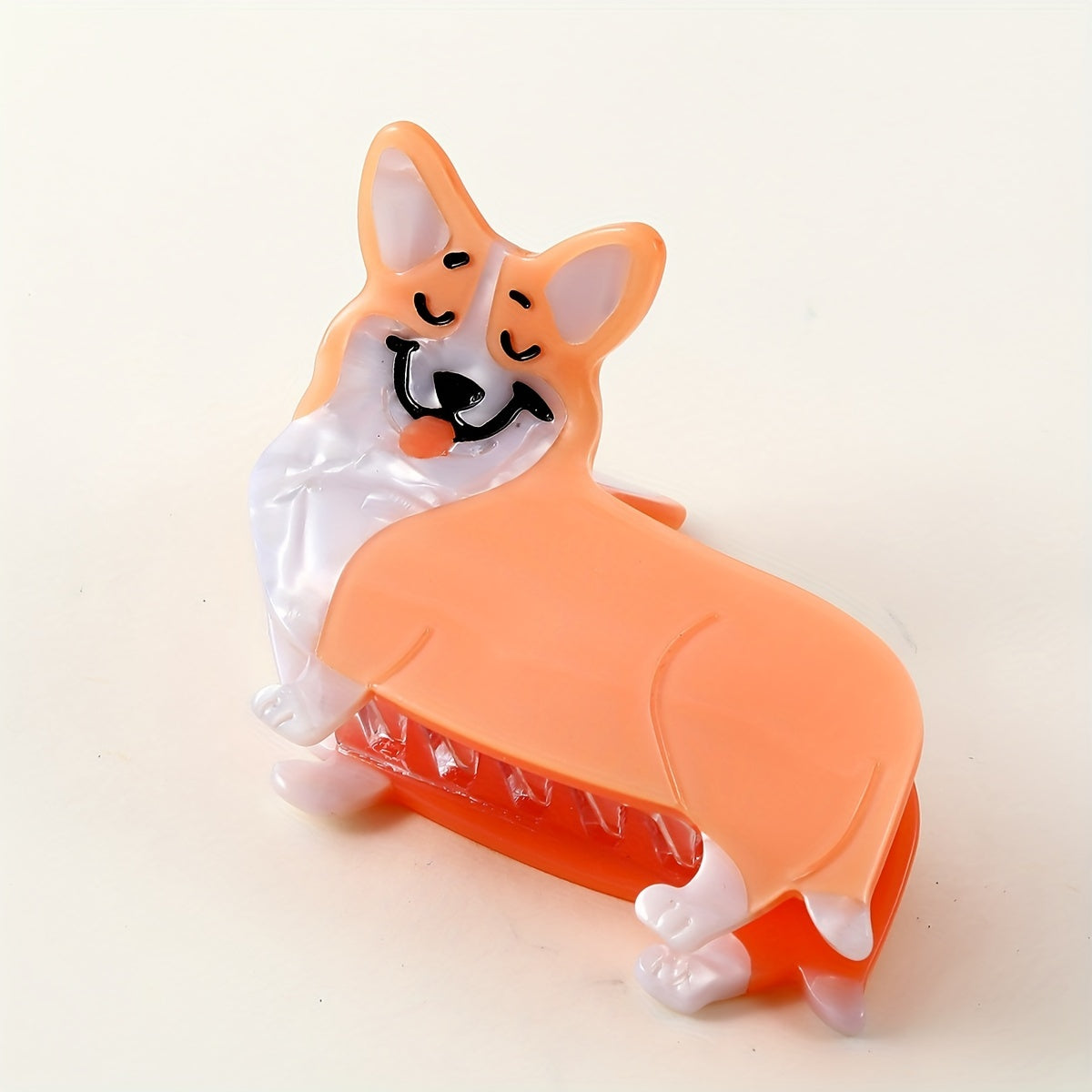 Acrylic Dog Hair Claw Puppy Shark Claw Back Head Clip