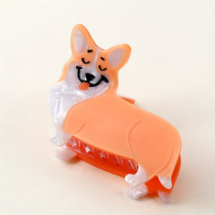 Acrylic Dog Hair Claw Puppy Shark Claw Back Head Clip