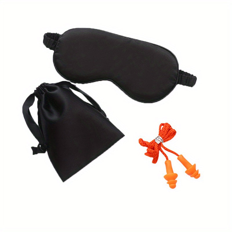 Silky Satin Eye Mask Night Mask Sleep Eyes Cover Soft Patches for Men Women