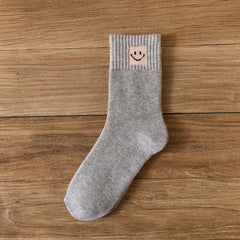 Smiling Face Socks Ankle Novelty Funny Socks For Womens Socks