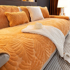 Velvet Sofa Slipcover Non-slip Anti-scratch Cover
