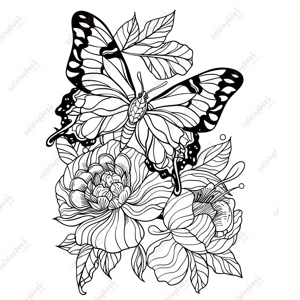 Mindfulness Adult Coloring Book - 22 Unique Designs - Great Valentines Gift