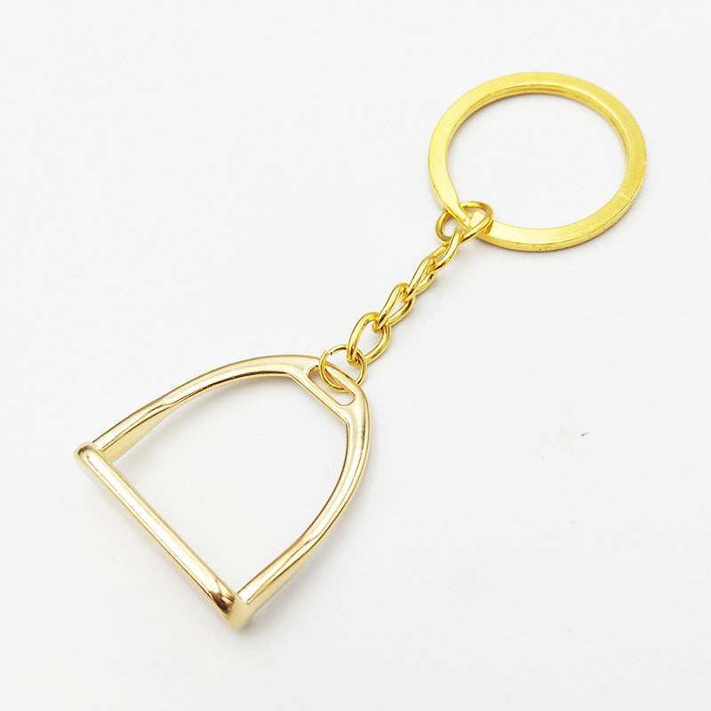 Personality Stirrup Keychain for Horse Sports Enthusiasts