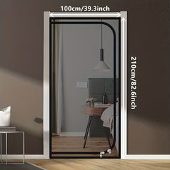 Self-adhesive Anti-cat Door Curtain Anti-mosquito Screen Window Net