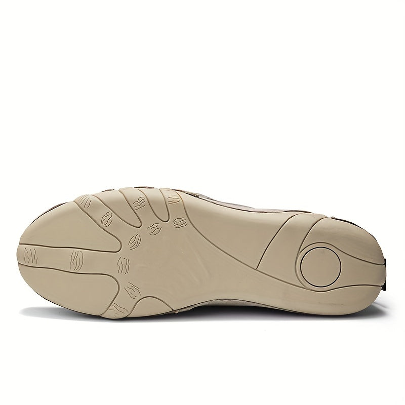CLOHOO Men's Stitch Casual Shoes Lightweight Breathable Sneakers