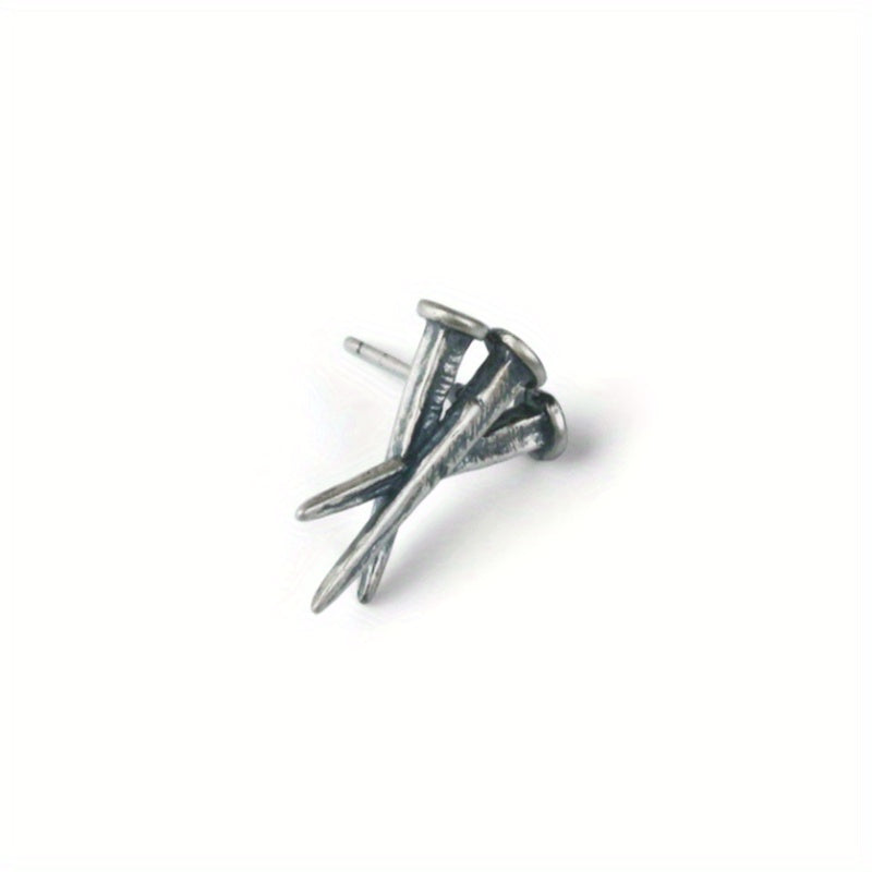 Men's Three Nails Earring for Unisex