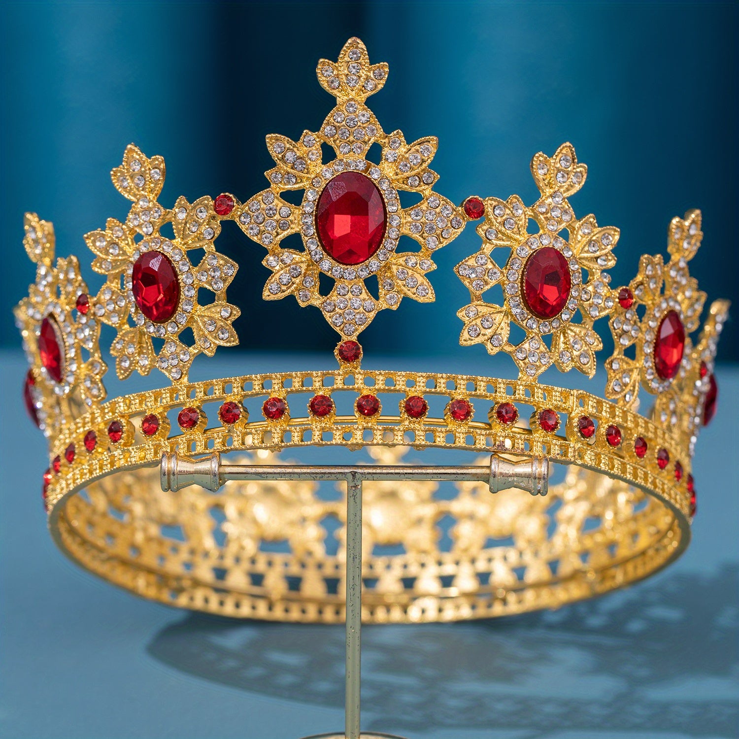 Crystal Tiara Crown Rhinestones Princess Crown Prom Party Tiara