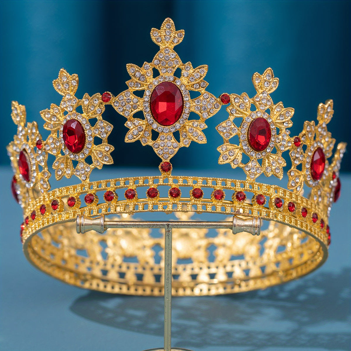 Crystal Tiara Crown Rhinestones Princess Crown Prom Party Tiara