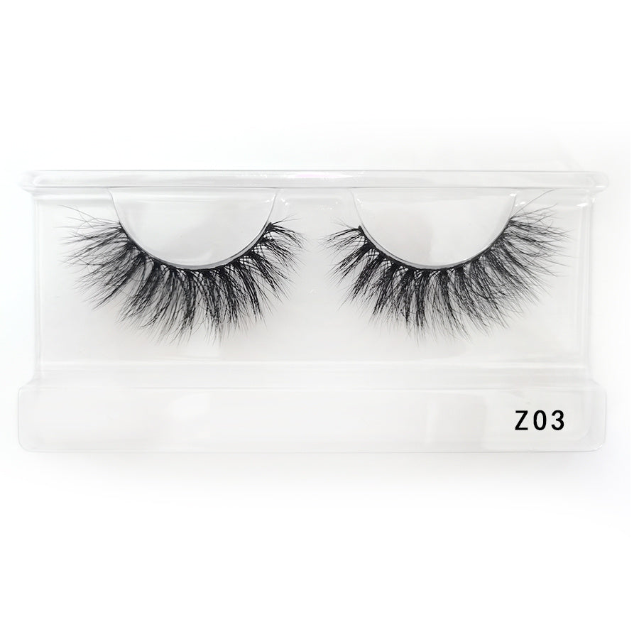 Fluffy 20mm Messy False Eyelashes for Natural Look