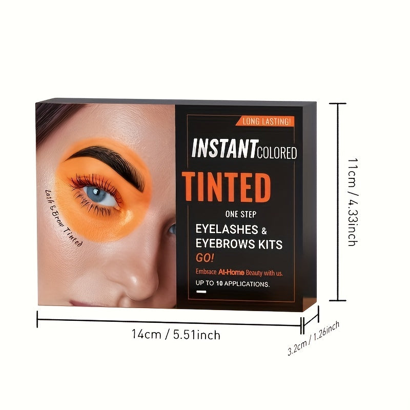 Eyelash & Eyebrow Coloring Kit - Professional Salon Effect