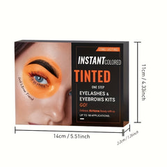 Eyelash & Eyebrow Coloring Kit - Professional Salon Effect