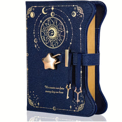 Enchanted Matte Diary B6 Size Lock & Key Purple Cover