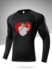 Compression Shirts Men Long Sleeve Athletic Baselayer Undershirt
