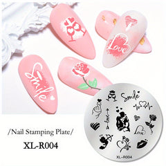 Nail Art Stamping Plate Set for Stunning Manicures
