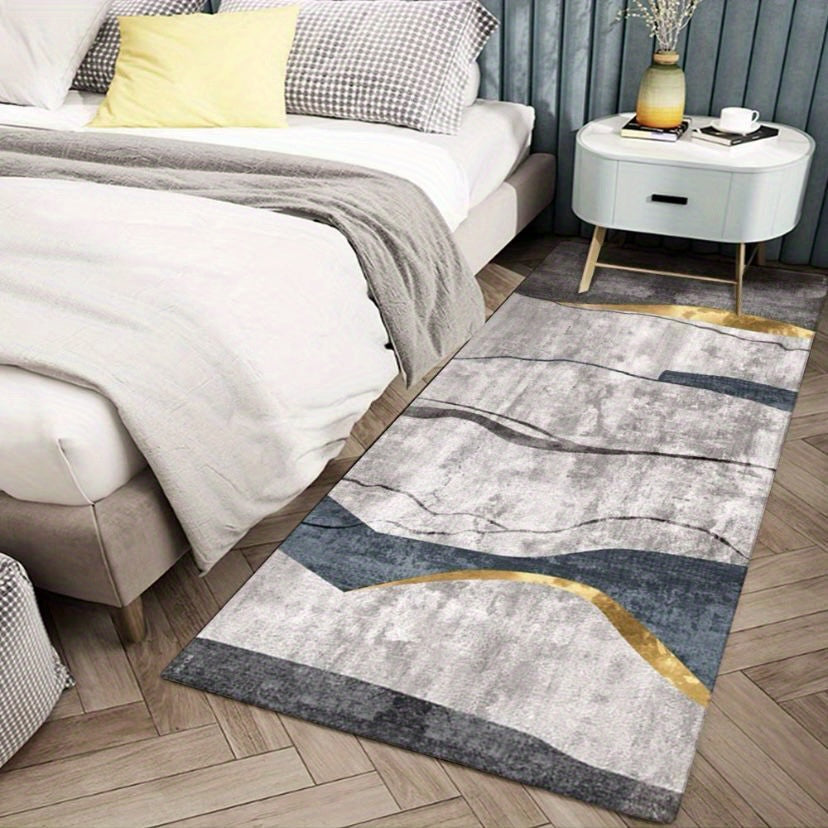 Modern Geometric Area Rug for Living Room Bedroom