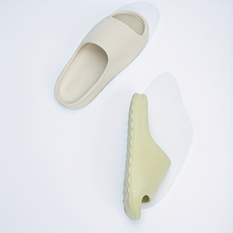 Men's Cloud Slides Pillow Slippers Lightweight Open toe Shoes For Indoor Outdoor