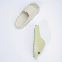 Men's Cloud Slides Pillow Slippers Lightweight Open toe Shoes For Indoor Outdoor