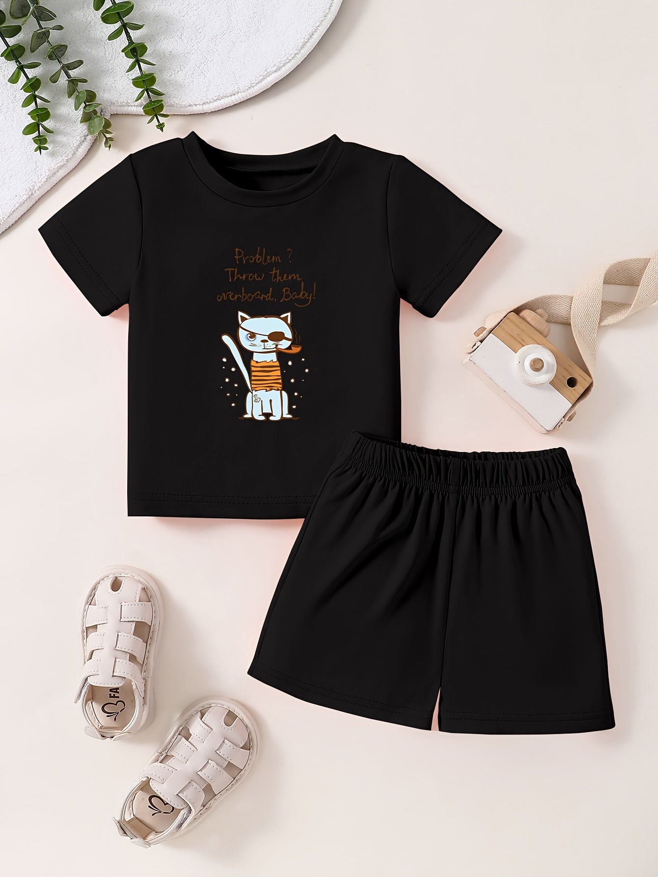 Toddler Lucky Dragon T-shirt & Shorts Set