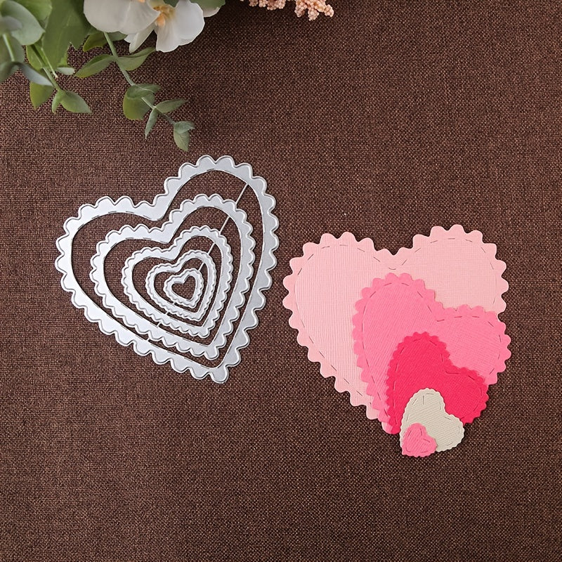 Heart Shape Metal Cutting Dies for Wedding Decor