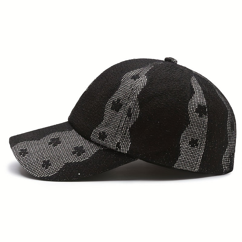Lace Embroidery Baseball Cap Lightweight Block Dad Hats for Women