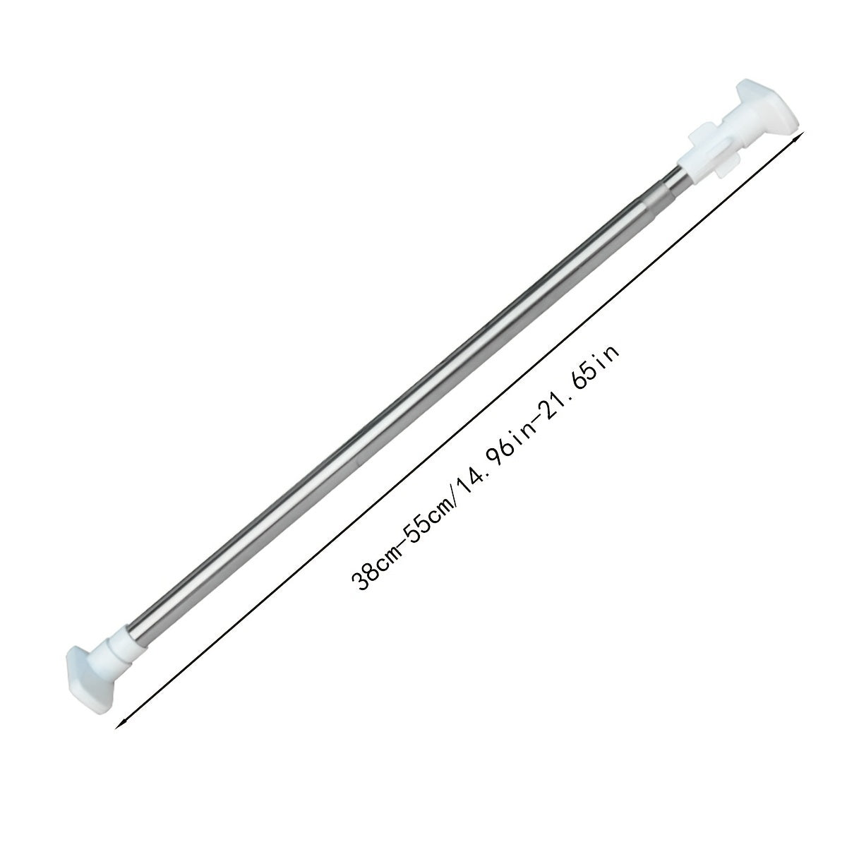 Telescopic Rod Punching Drying Straight Rod Shower Curtain Rod
