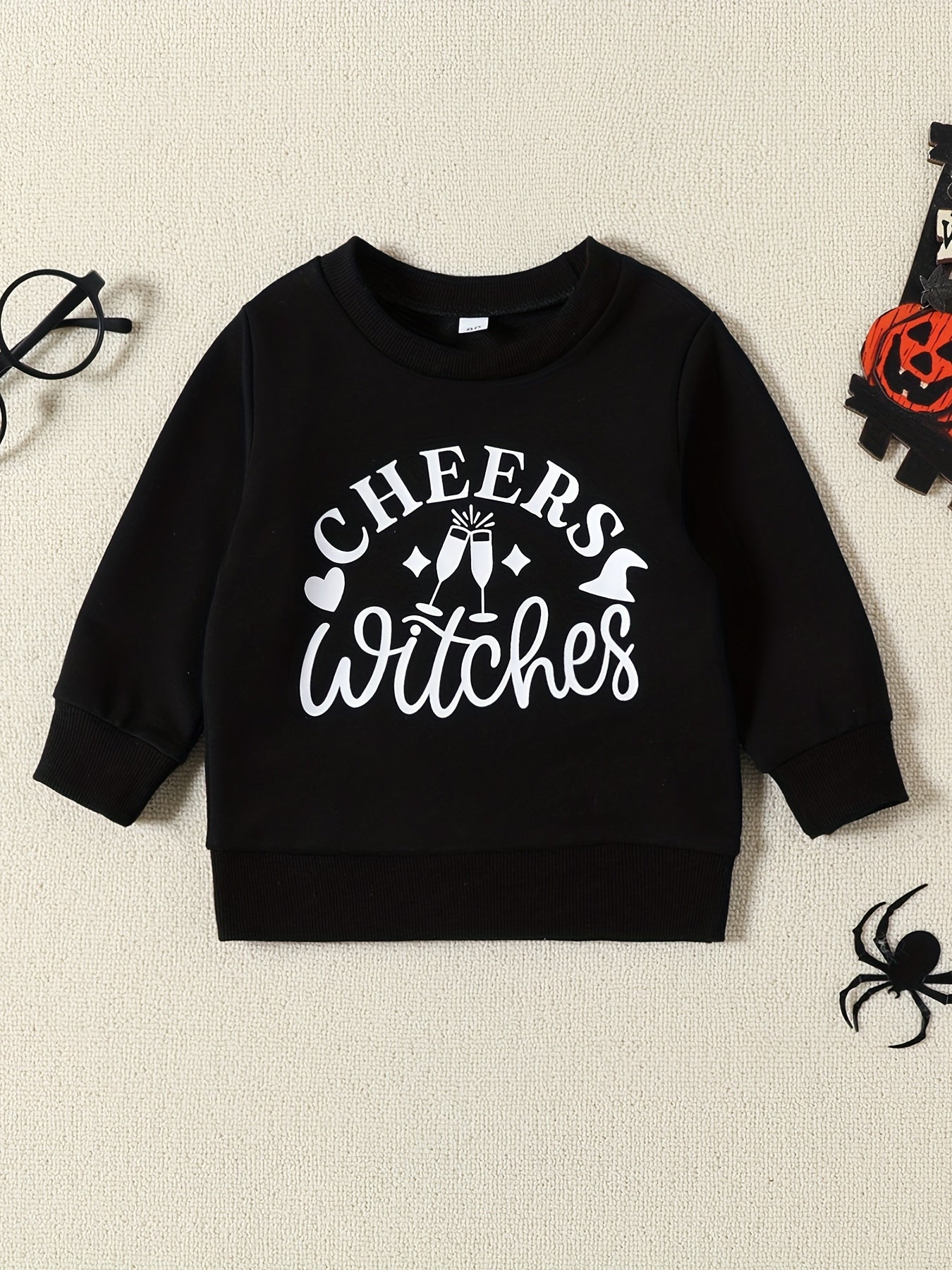 Halloween Boys CHEERS WITCHES Sweatshirt Party Pullover