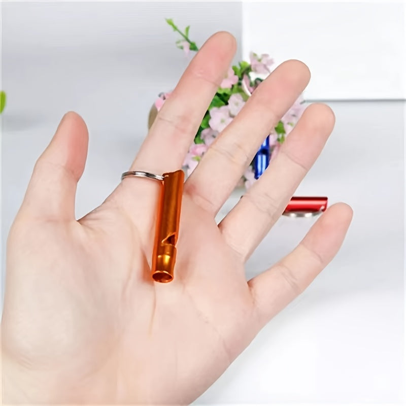 Outdoor Survival Whistle Aluminum Alloy Emergency Rescue