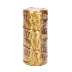 2 Rolls 100m Golden Onion Thread Rope For Gift Wrapping DIY Decor