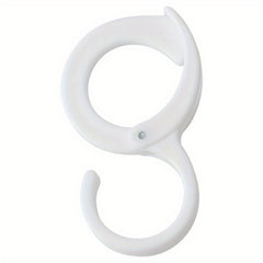 3pcs S-shaped Rack Hanging Cabinet Hook Bathroom Lock Hook