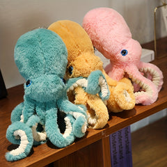 8in Octopus Furry Halloween Decoration