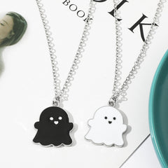 Men's Ghost Alloy Pendant Necklace