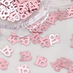 Rose Gold Party Confetti Sprinkles for Decorations