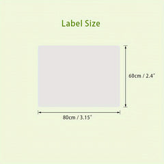 80x60mm Direct Thermal Labels Self Adhesive for Address - Label Compatible