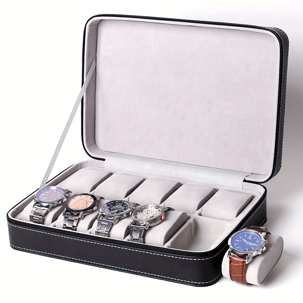 Detachable Watch Pillow Storage Box Zipper Bag