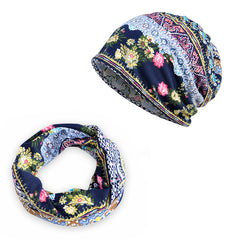 Slouch Sports Knitted Beanie Cap Headscarf Winter Hat Cap Slouchy Snood Hat