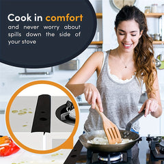 1pc Silicone Counter Gap Filler Stove Counter Gap Cover