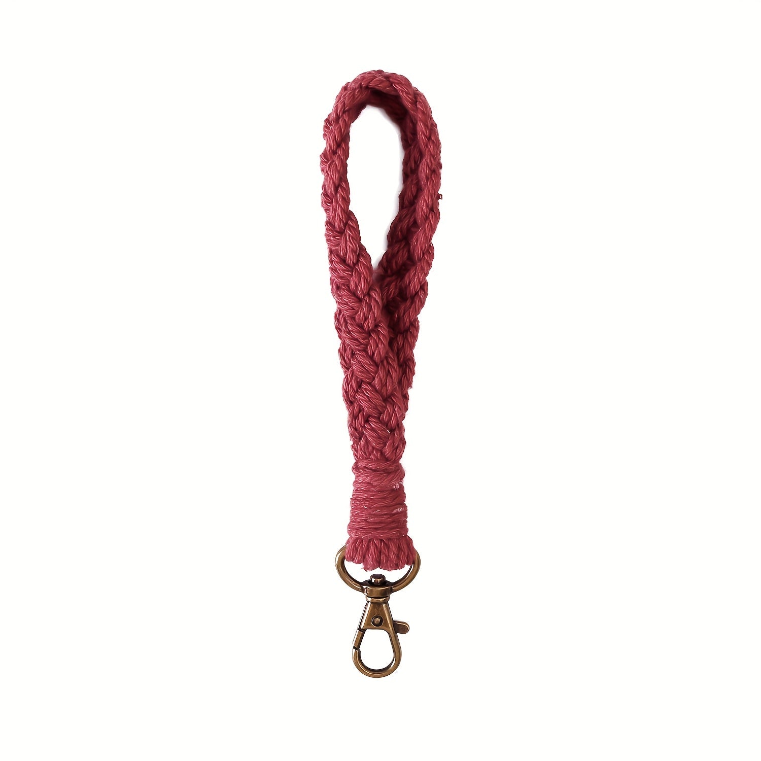 Cotton Wristlet Keychain Lanyard for Women and Girls