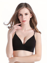Triangle Cups Bralette Comfy Everyday Bra Women's Lingerie