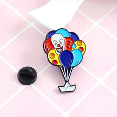 Ghost Balloon Brooch Pin for Backpacks