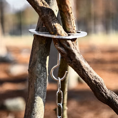 Portable Hanging Pot Holder Stainless Steel Bracket Camping