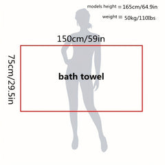 Soft Coral Fleece Bath Towel Highly Absorbent Skin-friendly Face Towel