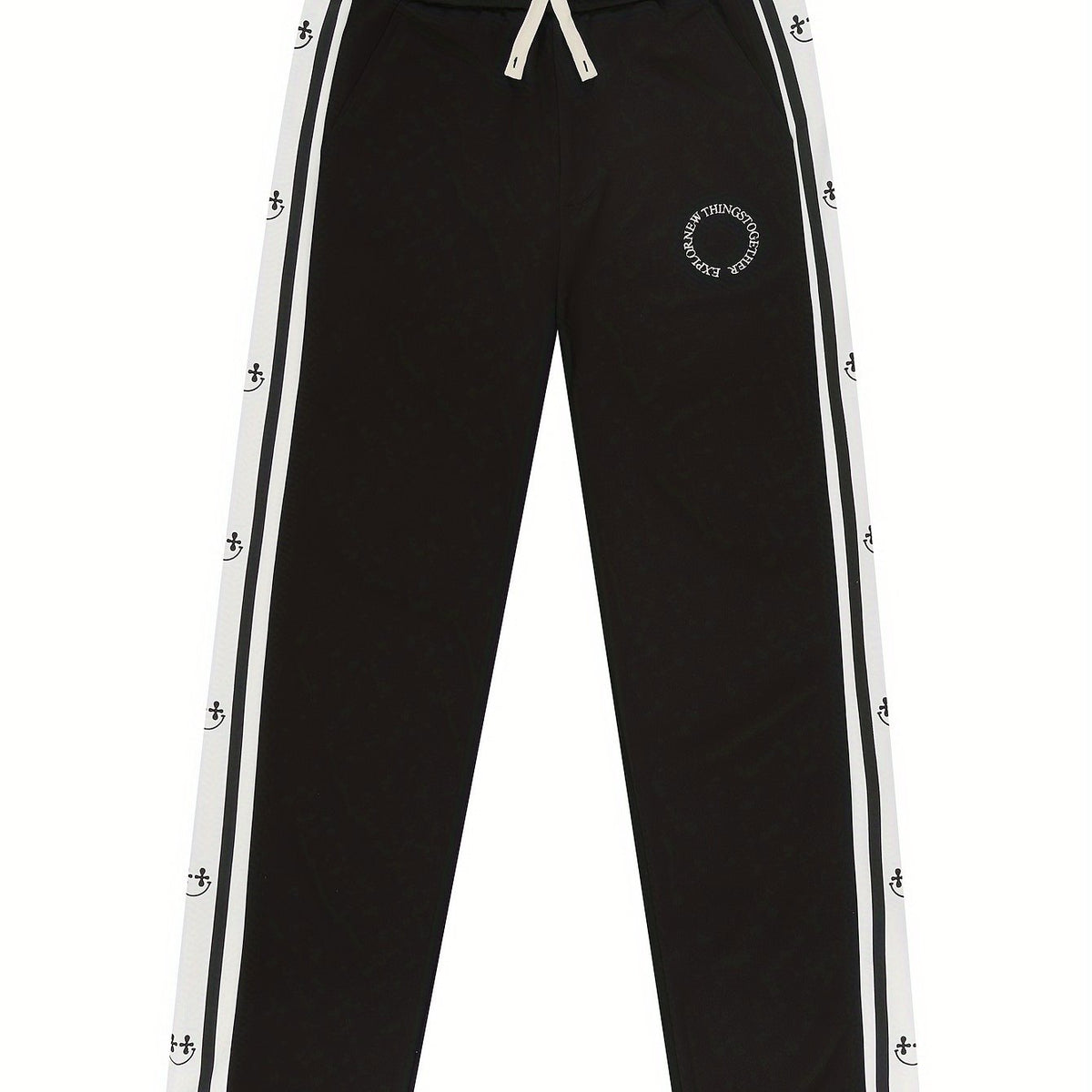 Men's Active Loose Pants With Pockets Outdoor Fitness Trousers