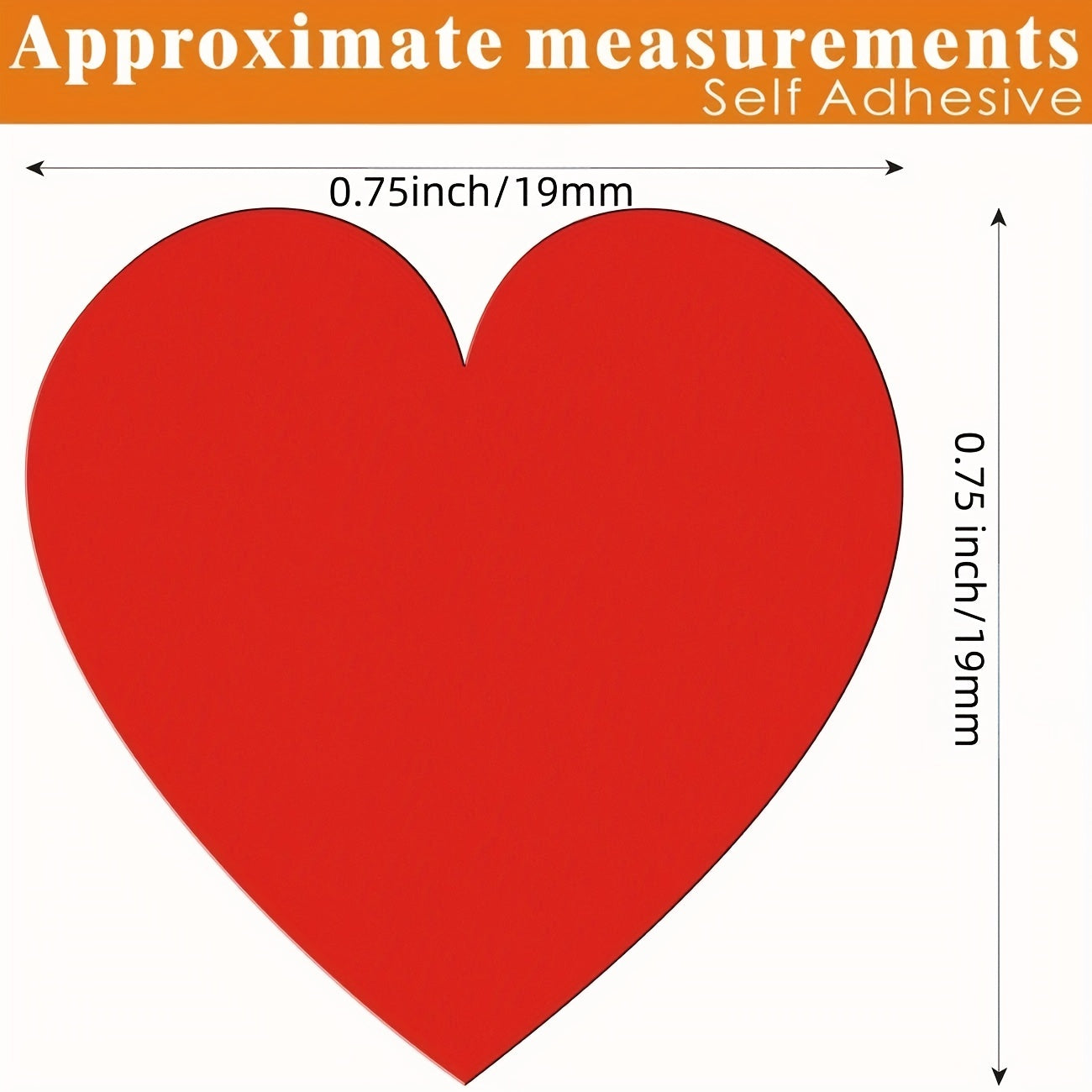 700 Colored Heart Dot Stickers Sticky Dots Coding Labels 10 Styles
