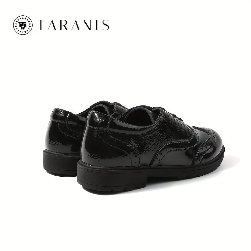 TARANIS Classic Solid Low Top Loafer Shoes For Boys