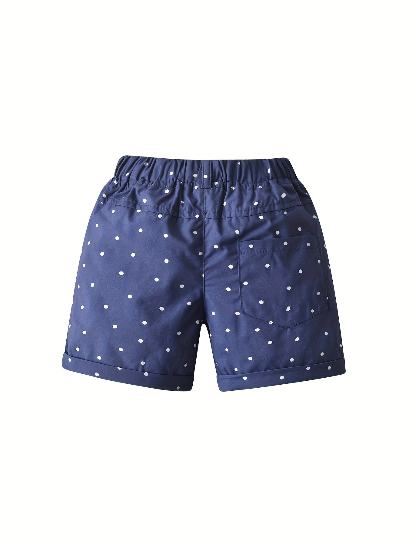 Boys Polka Dot Casual Shorts Soft Comfortable Breathable For Summer Kids Clothes