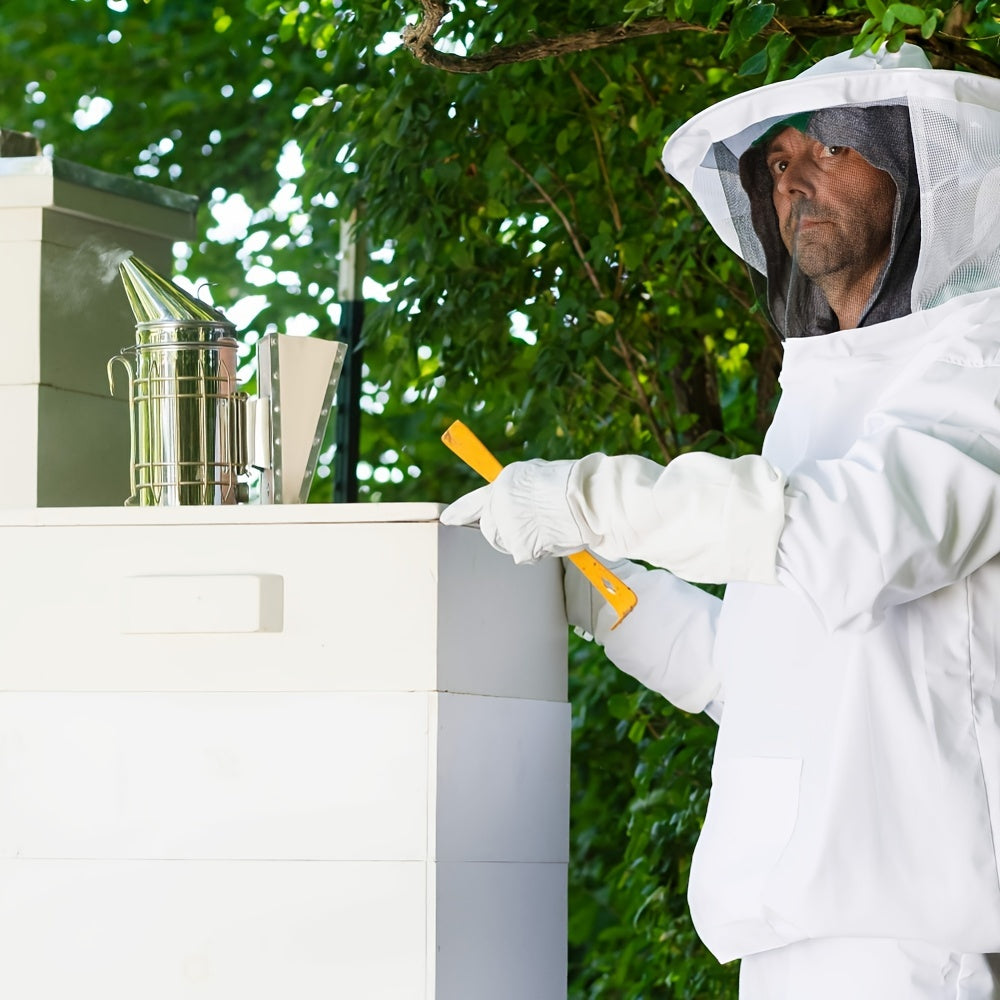 Professional Large Beekeeping Suit Half Body Bee Proof Suit