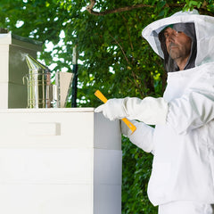 Professional Large Beekeeping Suit Half Body Bee Proof Suit