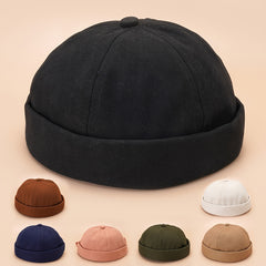 Melon Skin Hat Unisex Hip hop Cap All Match Summer Thin Yuppie Landlord